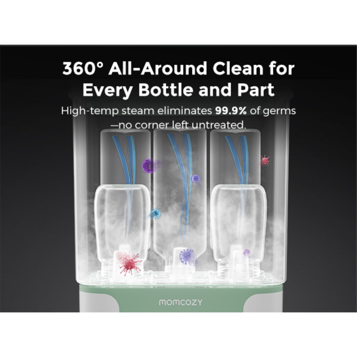 Momcozy BS04 4-in-1 Bottle Sterilizer And Dryer