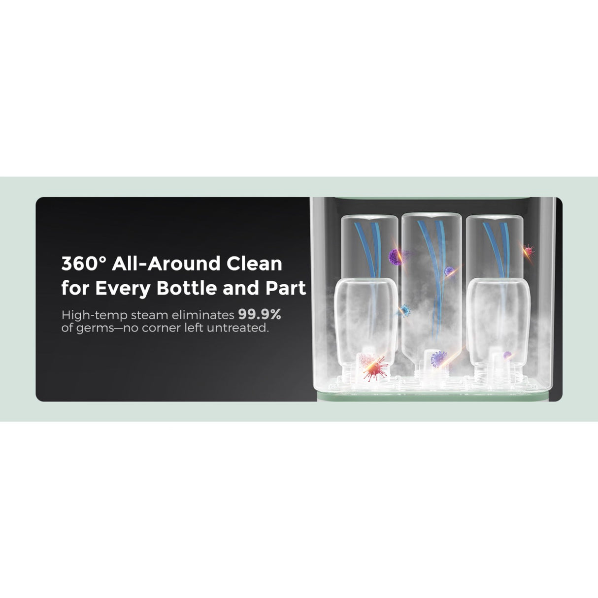 Momcozy BS04 4-in-1 Bottle Sterilizer And Dryer