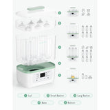 Momcozy 8-in-1 Electric Steam Baby Bottle Sterilizer