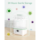 Momcozy 8-in-1 Electric Steam Baby Bottle Sterilizer