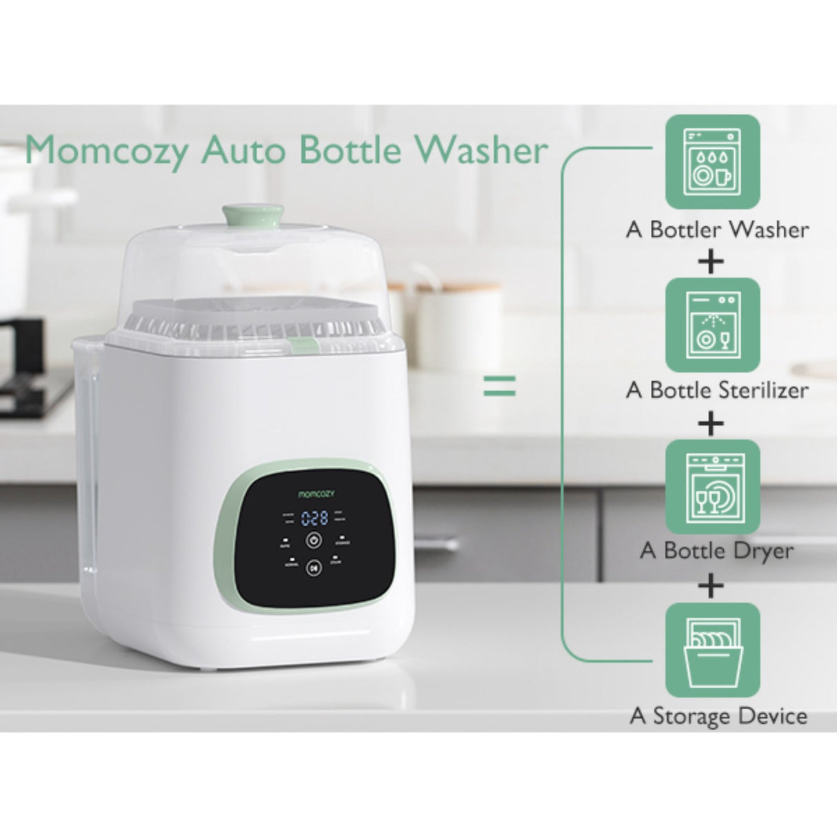 Momcozy KleanPal Pro Baby Bottle Washer