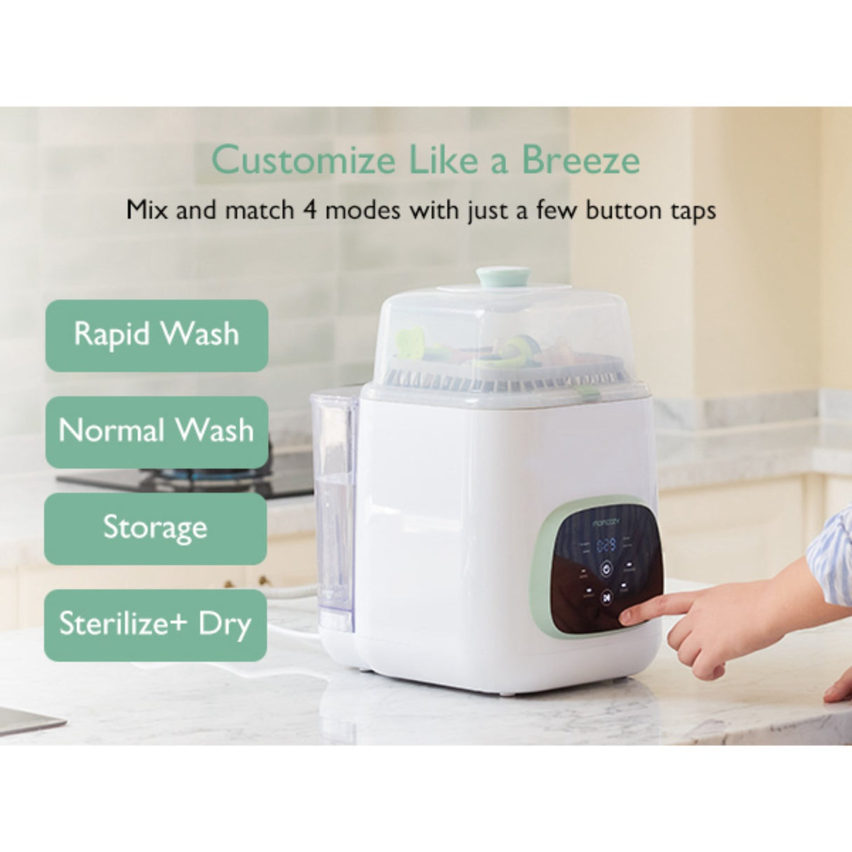 Momcozy KleanPal Pro Baby Bottle Washer
