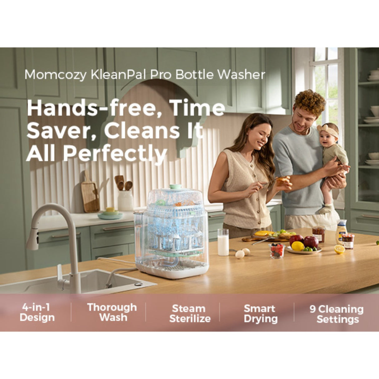 Momcozy KleanPal Pro Baby Bottle Washer