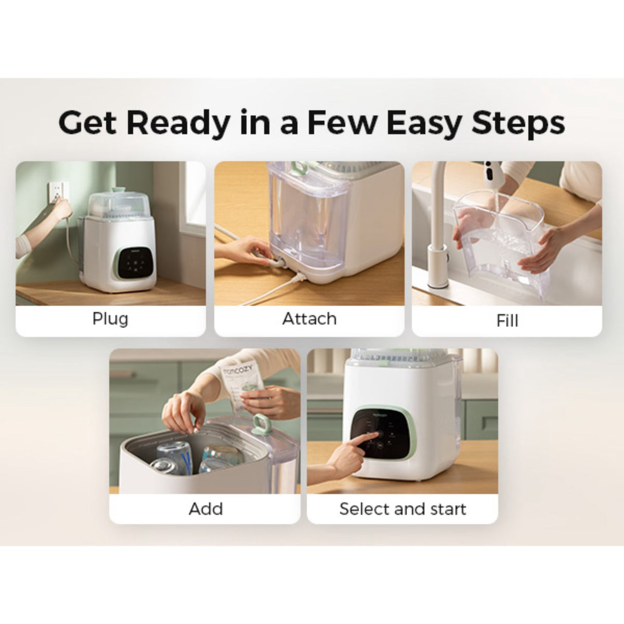 Momcozy KleanPal Pro Baby Bottle Washer