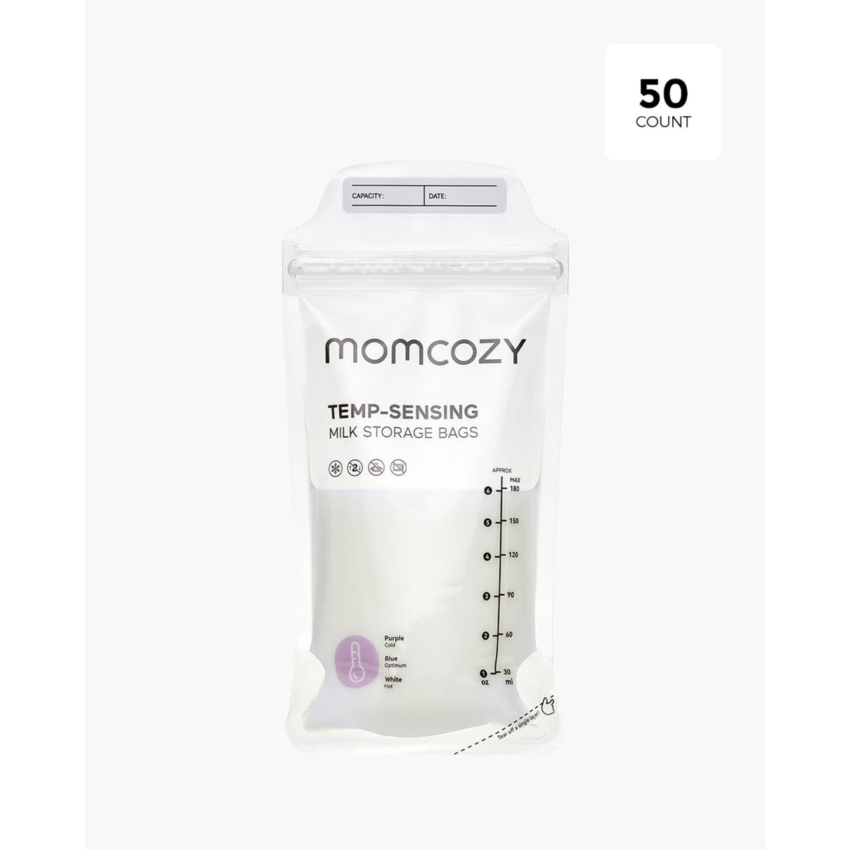 Momcozy Breastmilk Bag 50-Pack