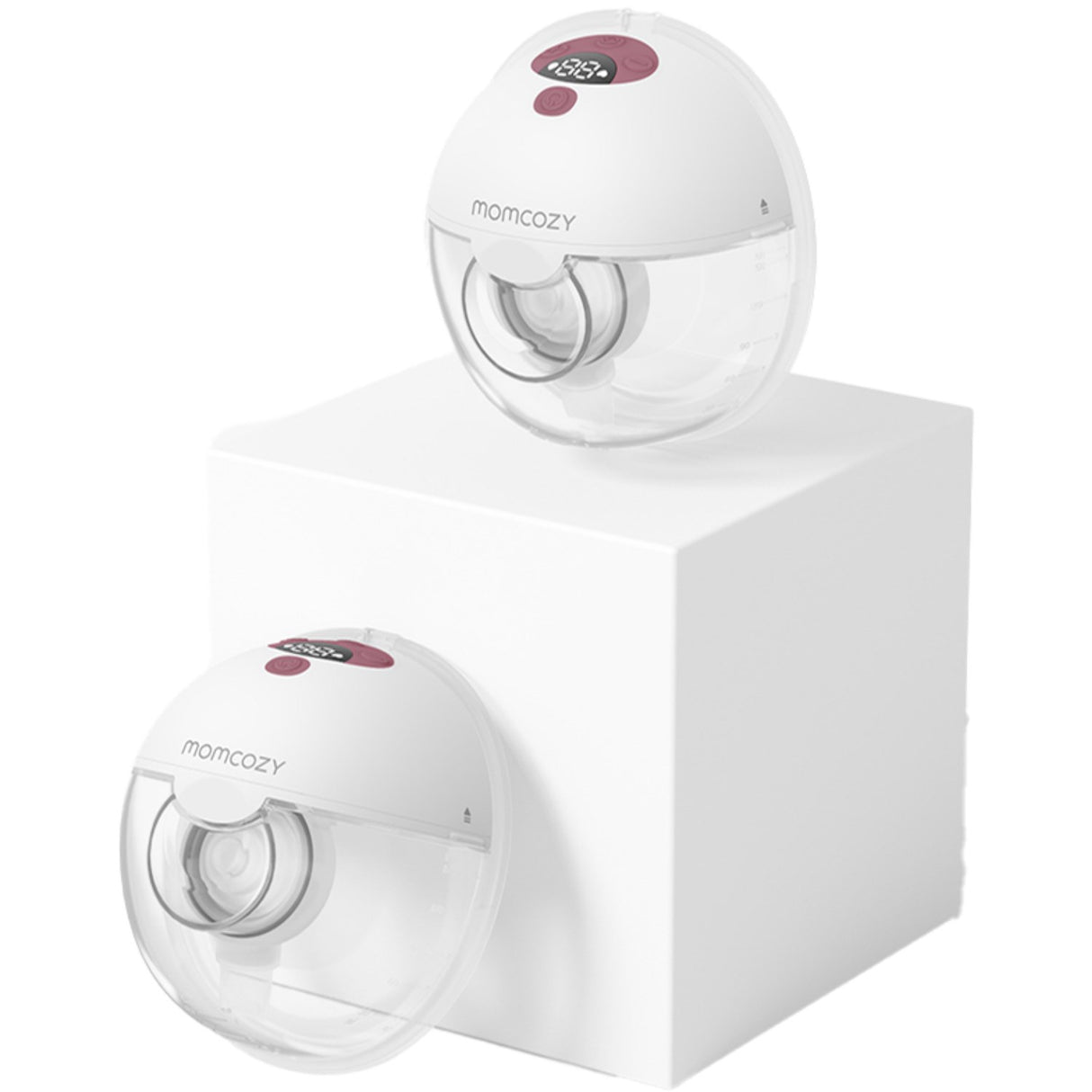 Momcozy Red M5 Wearable Breast Pump Double Pack