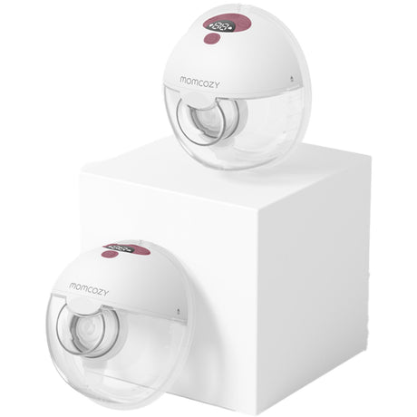 Momcozy Red M5 Wearable Breast Pump Double Pack