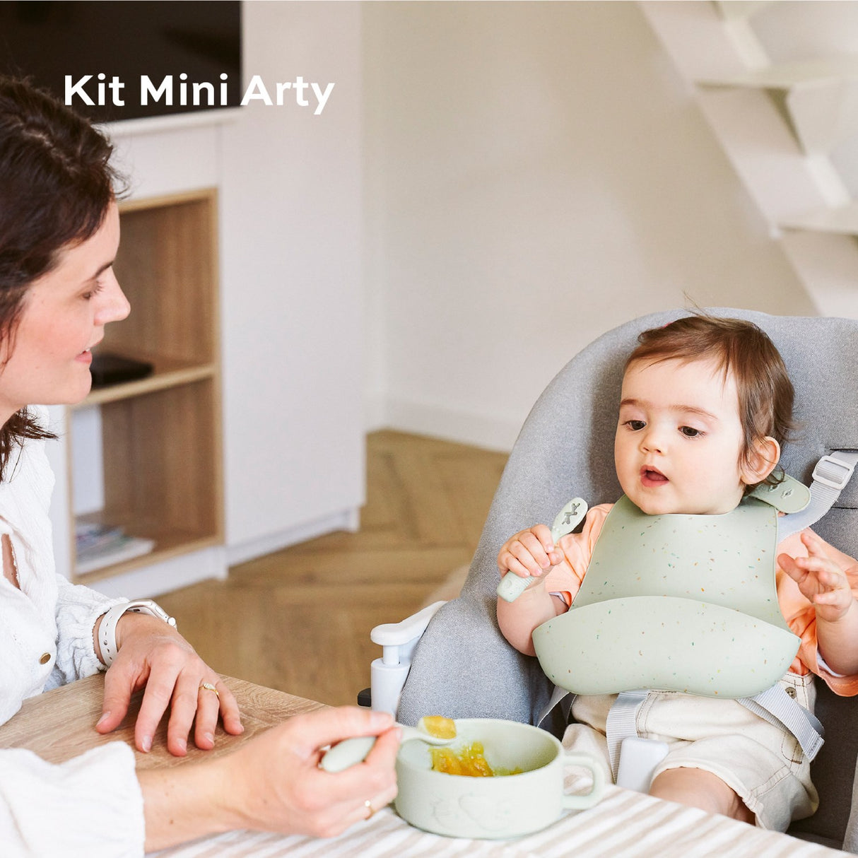 Babymoov Mini Arty Baby First Meal Set