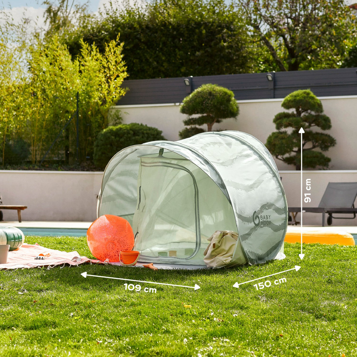 Babymoov Green Lagoon Anti UV Shelter Moov & Protect