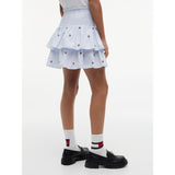 Tommy Hilfiger Sweet Blue Stripes Star Stripes Skirt