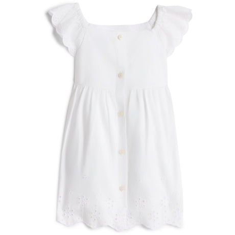 Tommy Hilfiger White Broiderie Anglaise Dress S/S
