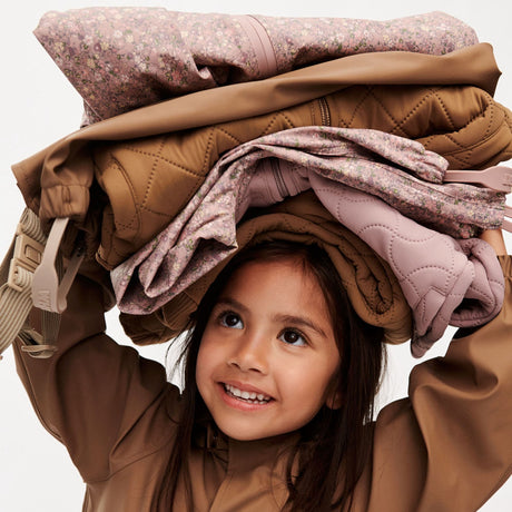 Wheat Powder Flower Meadow Rainwear Charlie Set