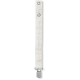 Lalaby Broderie Anglaise Pacifier Clip