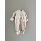 Lalaby Ivory Teddy Cotton Onesie