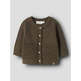 Lil'Atelier Teak Nbnnobir Ls Knit Card Lil