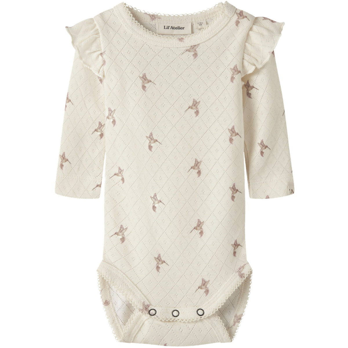 Lil'Atelier Turtledove Bird Nbfrachello Tyl Ls Slim Body Hea Lil