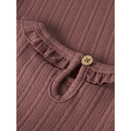 Lil'Atelier Withered Rose Nmfonela Ls Slim Top Lil