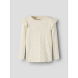 Lil'Atelier Turtledove Dot Nmfgago Kuo Ls Slim Top Lil