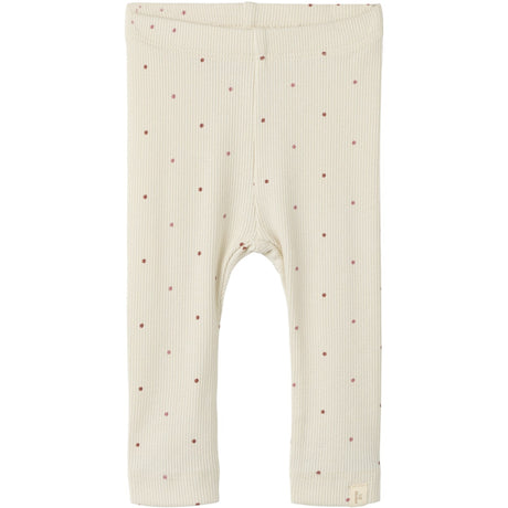 Lil'Atelier Turtledove Dot Nbfgago Kye Slim Leggings Lil