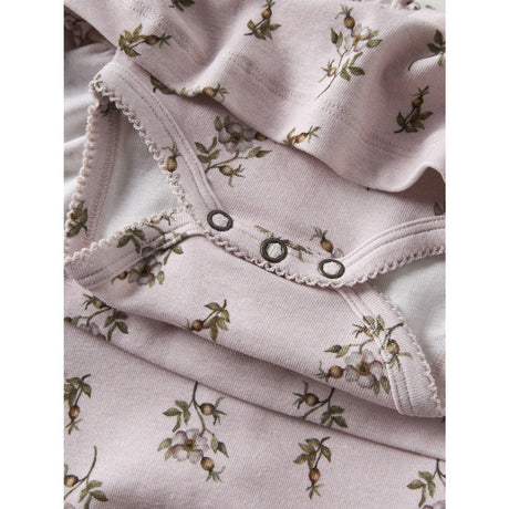 Lil'Atelier Hushed Violet Apple Rose Nbfgayo Sum Ls Body Dress Lil