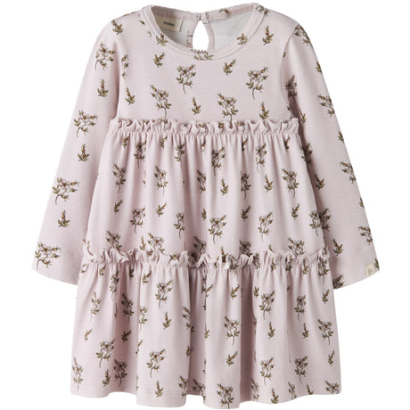 Lil'Atelier Hushed Violet Apple Rose Nmfgayo Sel Ls Dress Lil