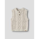 Lil'Atelier Turtledove Nbmgalto Kai Knit Vest Lil