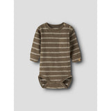 Lil'Atelier Teak Turtledove Nbmoby Ls Loose Body Lil