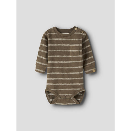 Lil'Atelier Teak Turtledove Nbmoby Ls Loose Body Lil