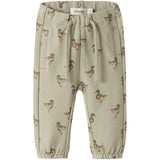 Lil'Atelier Moss Gray Duck Nbmjobo Akk Sweat Pants Lil