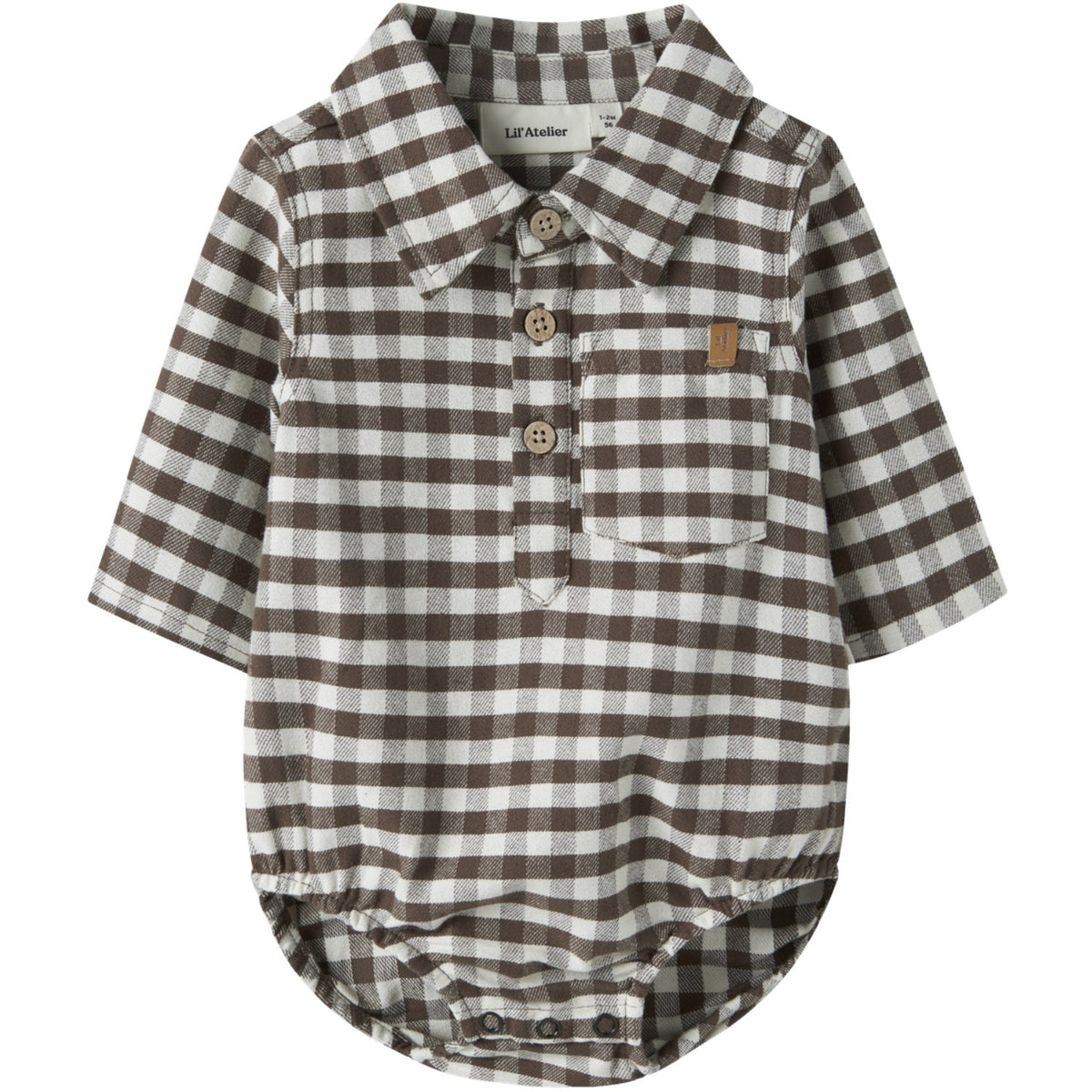 Lil'Atelier Teak Nbmnoki Ls Body Shirt Lil