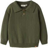 Lil'Atelier Cypress Nmmolo Ls Knit Polo Lil