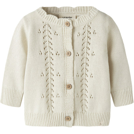 Lil'Atelier Turtledove Nbfoplea Ls Knit Card Lil