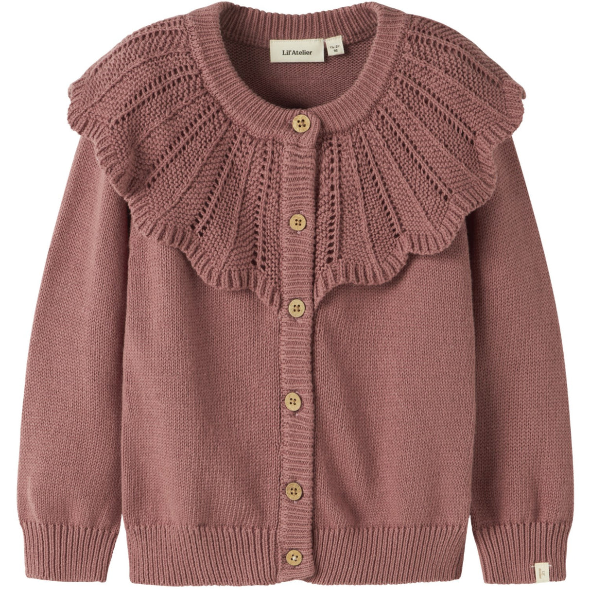 Lil'Atelier Withered Rose Nmfnoda Ls Knit Card Lil