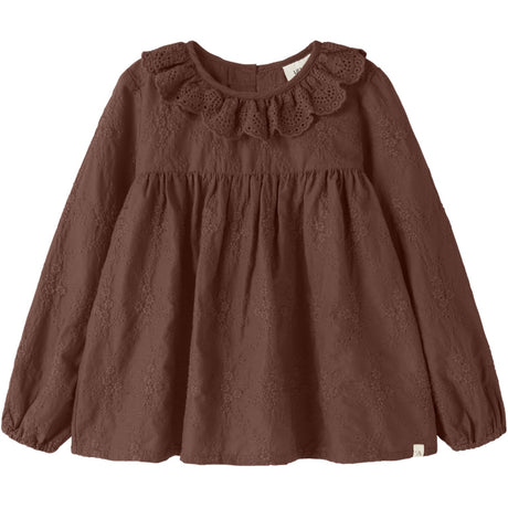 Lil'Atelier Mahogany Nmfnopa Ls Loose Shirt Lil