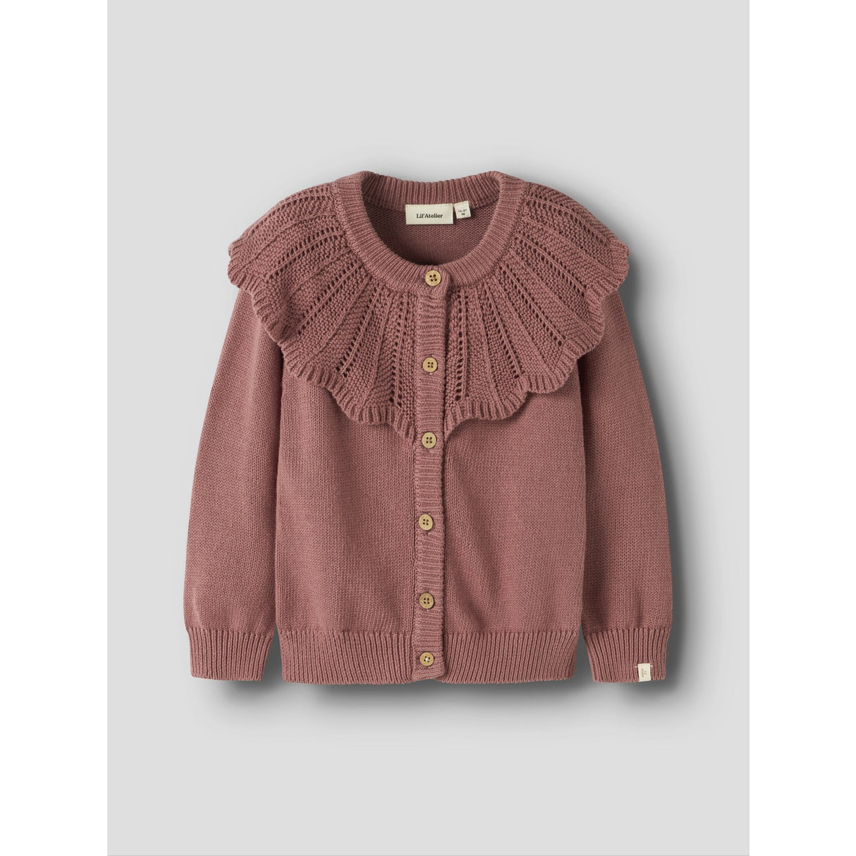 Lil'Atelier Withered Rose Nmfnoda Ls Knit Card Lil