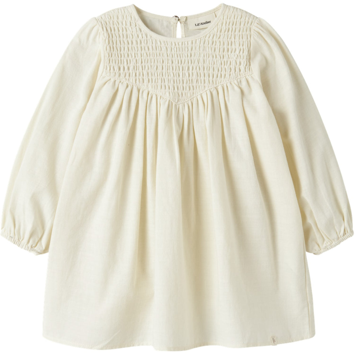 Lil'Atelier Turtledove Nmfnella Ls Loose Dress Lil