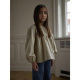 Lil'Atelier Moss Gray Nmfoleno Ls Loose Shirt Lil