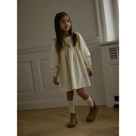 Lil'Atelier Turtledove Nmfnella Ls Loose Dress Lil