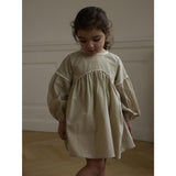 Lil'Atelier Moss Gray Nmfoleno Ls Loose Dress Lil