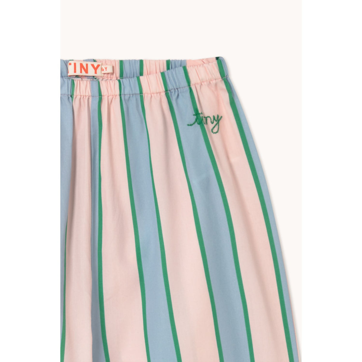TinyCottons Pastel Pink Retro Stripes Bows Pant