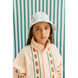 TinyCottons Washed Blue Blue Stripes Bucket Hat