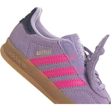 adidas Originals Powder Plum/Lucid Pink/Gum 2 Gazelle Indoor Cf El I Sneakers
