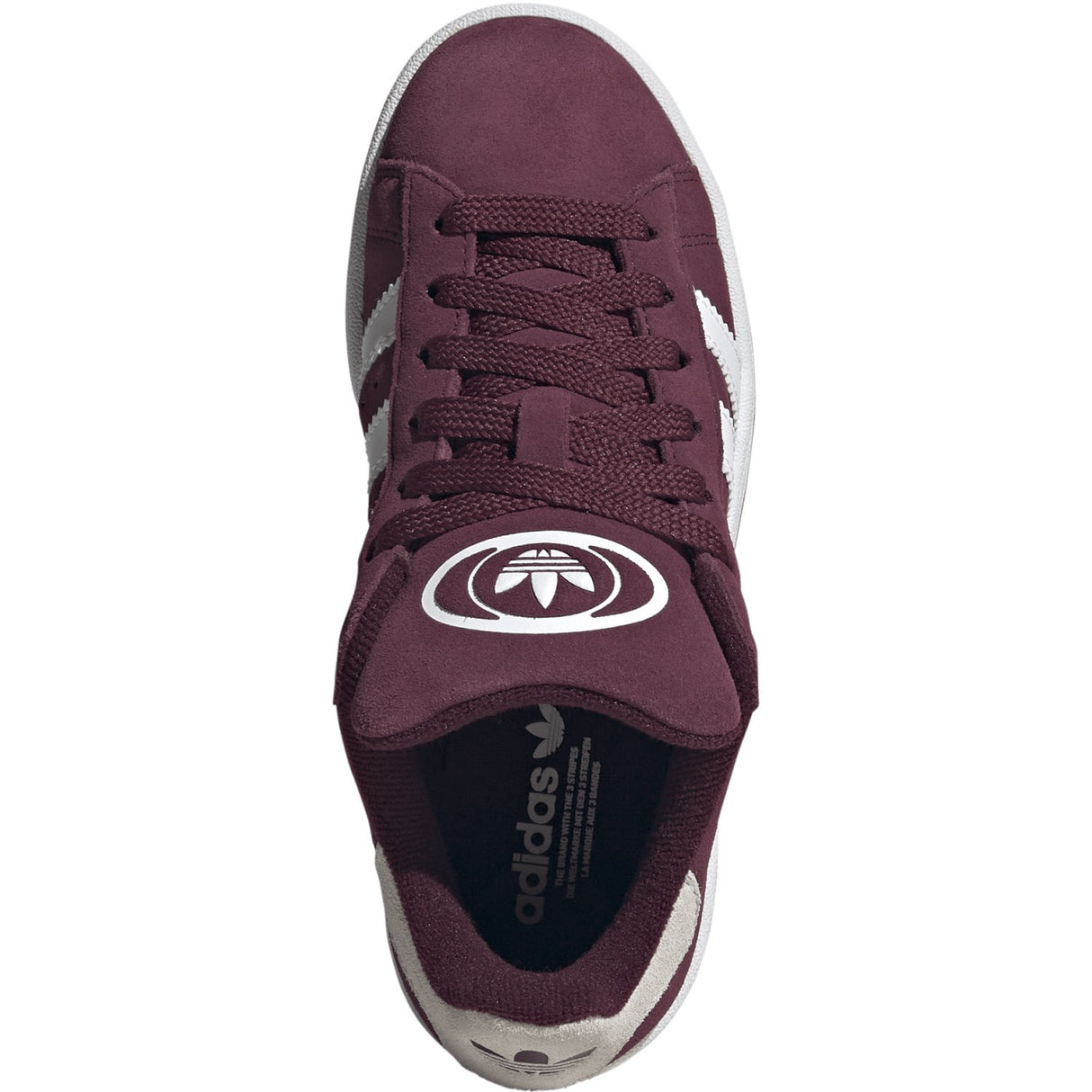adidas Originals Maroon/Ftwr White/Gum 2 Campus 00S J Sneakers