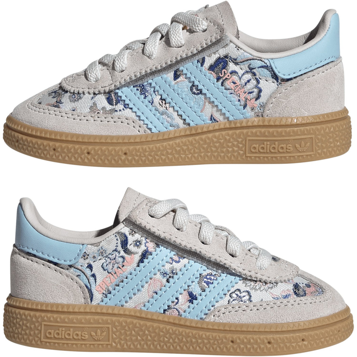 adidas Originals Off White/Icey Blue/Gum 3 Handball Spezial Cf El I Sneakers