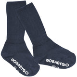 Gobabygo Navy Blue Non Slip Socks