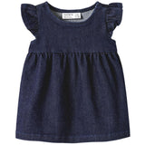 Name It Dark Blue Denim Nbfember Dnm Glitter Dress 1208-Lu