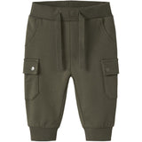 Name It Olive Night Nbmoktav Sweat Pants Bru