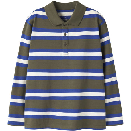 Name It Olive Night Nkmnaftali Ls Nreg Polo Box