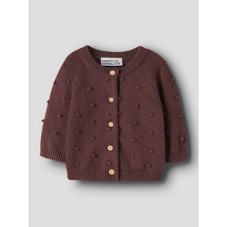 Name It Wild Ginger Nbfnasha Ls Knit Card