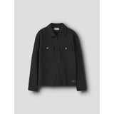 Name It Black Nkmniall Ls Nreg Overshirt